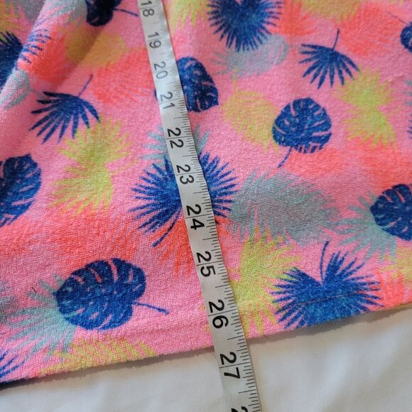 Betsey Johnson Girls Size Medium Swim Cover Terry Cloth Tropical Beach Vacation - Picture 5 of 6